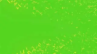 Fire Dust Effect. #2 1080p 60fps / Greenscreen HD for Vlogs
