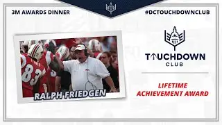 2022 DC Touchdown Club Lifetime Achievement Award Ralph Friedgen