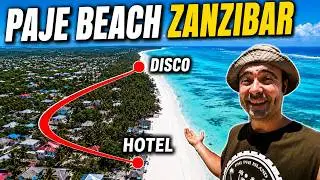 Paje Beach Zanzibar Island 4K