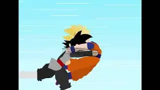 Pivot Animator Short: Goku SSJ2 vs Goku Black