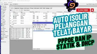 Auto Isolir Pelanggan PPPoE, DHCP, IP Statik dengan Mudah