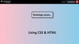 Create nice Background using CSS and HTML | Linear Gradient | BG#1