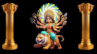 Ma Durga Green Screen | Ma Durga Black Screen | Ladila screen Dhamal ||