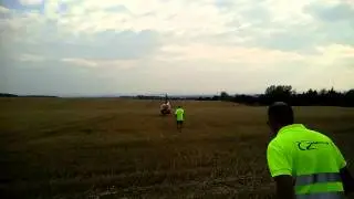 Přílet helicoptéry