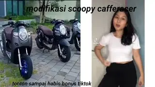 MODIFIKASI SCOOPY 2021 | BONUS TIKTOK