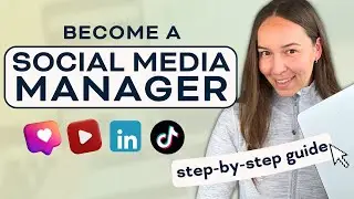 How to Become a Social Media Manager in 2024 (even w/ no experience)