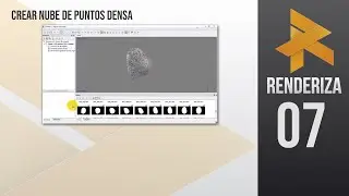 Escaneo 3D con fotografías - Crear nube densa de puntos en PhotoScan