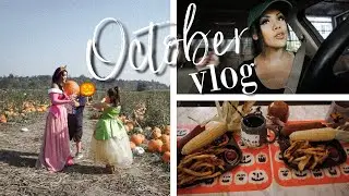 October vlog | pumpkin patch + golf | Francesca Fox