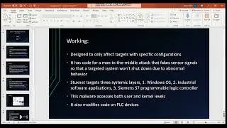 Stuxnet - The computer worm that went nuclear | Assignment 1 | MSIS 2K23