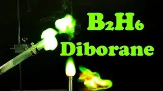 B2H6: Diborane. Synthesis and burning