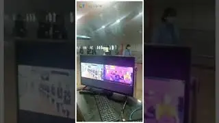 Live Thermal Screening at Kerela Airport