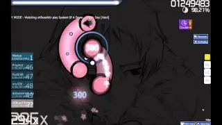 Osu! System of a Down - Lonely day [Hard+HD,DT]