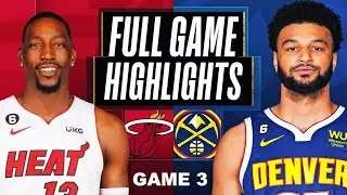 Miami Heat vs Denver Nuggets Full Game 3 Highlights | June 06,| 2023 NBA Finals HIGHLIGHTS NBA 2K23
