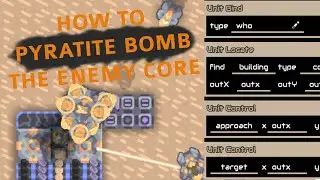 Logic Processor Guide (Coal Bomb / Pyratite Bomb) | Mindustry V6 Alpha