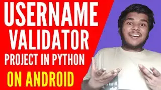 Check UserName Availability Program in Python | Python Practice Program | Python on Android