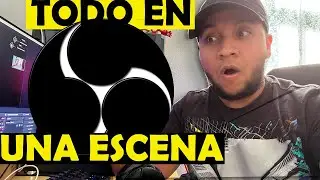 Tutorial OBS 28 2022 /Todo en una escena/ Touch Portal
