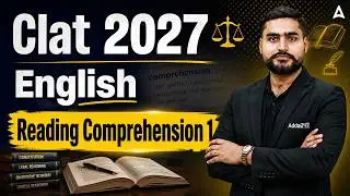 CLAT 2027 English Reading Comprehension - 01 | Practice Sessions