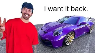 REUNITED WITH THE WRECKED PORSCHE GT3 I REBUILT