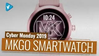 Michael Kors Access Women's MKGO Touchscreen Aluminum And Silicone Black Friday / Cyber Monday 2019