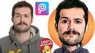 Cartoon Caricature Effect In Picsart || Picsart Editing Tutorial || Big Head Cartoon effect