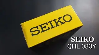 Seiko Yellow QHL 083Y #SeikoQHL083Y #yellowseiko #seikodeskclock #seikomarathon #seikojapan
