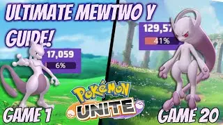 Mewtwo Y Guide Pokemon Unite | Day 19 of learning every Pokemon!