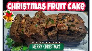 CHRISTMAS FRUIT CAKE | EGGLESS PLUM CAKE RECIPE | NO ALCOHOL | SUMAN'S WORLD