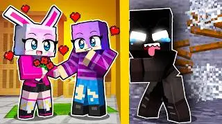 Friend has a STALKER in Minecraft