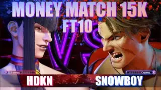 SNOWBOY VS HDKN_THIS. ЖЕСТКАЯ ЗАРУБА В SF6 НА 15К РУБЛЕЙ!