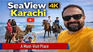SeaView Karachi || Beautiful Beach || Walk & Views 