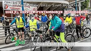 Pentsioduna har zazu zure bizikleta  (Euskal Herriko Pentsiodunen )Mugimendua