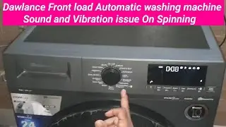 Front Load Automatic Washing Machine Sound and Vibration Problem Solve In Urdu/Hindi