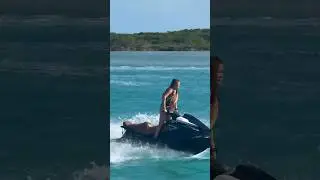 STORM REID RIDES JET SKI