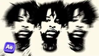 How to create this GRUNGE ZOOM TRANSITION in After Effects!