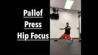 Hip Focus with Half-Kneeling Pallof Press Variations