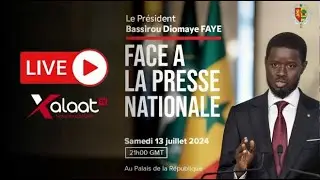 Conférence de presse Président Bassirou Diomaye Faye