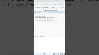DBA connection Vs Apps connection? #training #oracle #database #oracledba #liveclasses #oracleworld