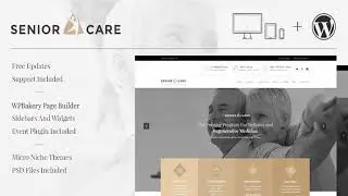 Senior | Health and Medical Care WordPress Theme | Themeforest Website Templates and Themes