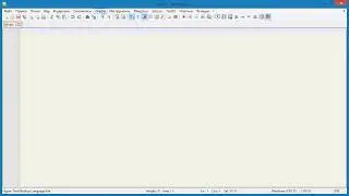 Как в Notepad++ поменять язык