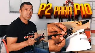 Montando o Cabo P2 para P10