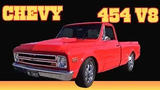 '68 CHEVY C10 TRUCK RESTOMOD 454 V8 BIG BLOCK #cars #supercars #musclecars