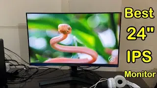 24" Bezel Less Samsung LF24T350FHWXXL Monitor Unboxing | IPS Monitor Super Slim Gaming Monitor