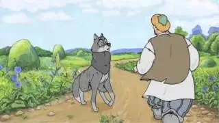 Бабушкины сказки.Глупый волк