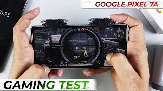 Google Pixel 7A Gaming, Heating & Battery Test - PUBG, BGMI, New State!