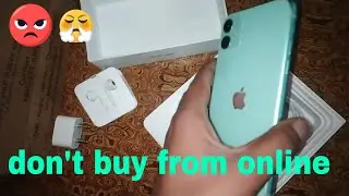 iPhone 11 Don't buy From Online its Real with charger,earpods Futureworld Delhi Cannaught place