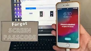 Unlock iPhone When You Forgot iPhone Password/ Fix iPhone is Disabled 2020