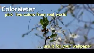 Best colors for your designs | ColorMeter  - pick live colors around.