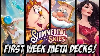 SHIMMERING SKIES WEEK 1 META REVIEW - Top Meta Decks & Cards - New Strategies in Disney Lorcana!