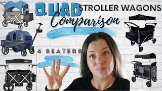 COMPARE 4 Seat Stroller Wagons / Preview of the new Keenz 7S+ / Larktale | Gladly Family | Famileasy