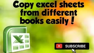 Copy excel sheets from different books/Excel in Tamil